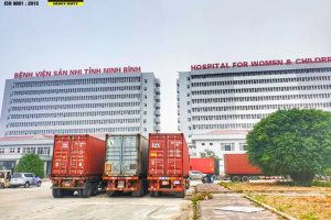 Hatech cung cấp & lắp đặt hệ thống điều hòa không khí cho bệnh viện sản nhi Ninh Bình